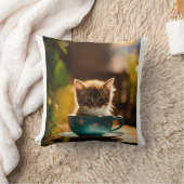 Coussin Chat dans une image d'équipe (Couverture)