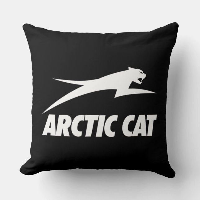 Coussin Chat d'arctique (Recto)