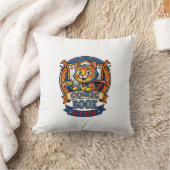 Coussin Chat de bande dessinée Idée de cadeau pour maman - (Couverture)