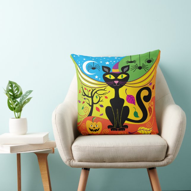 Coussin Chat de Brise Squelettique (Chaise)