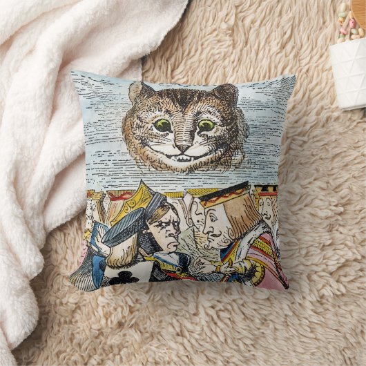 Coussin Chat de Cheshire, 1865 (Couverture)