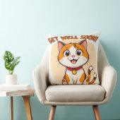 Coussin Chat de dessin animé adorable (Chaise)