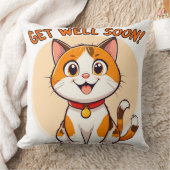 Coussin Chat de dessin animé adorable (Couverture)