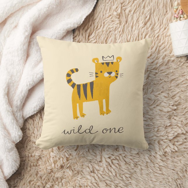 Coussin Chat de tigre sauvage (Couverture)