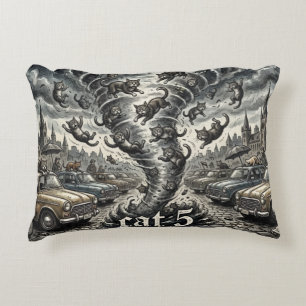 COUSSIN CHAT DRÔLE