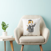 Coussin Chat en marié avec ruban (Chaise)