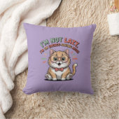 Coussin Chat en mode d'économie d'énergie (Couverture)