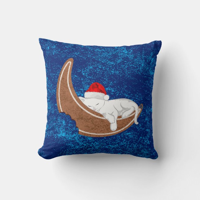 Coussin Chat en pain d'épices (Recto)