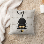Coussin Chat et souris avec des personnages de dessin amus (Couverture)