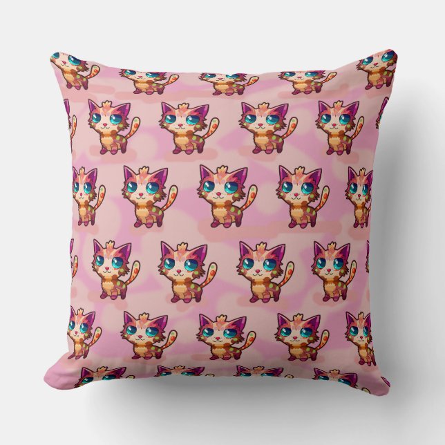 Coussin Chat Kittie Innocent (Recto)
