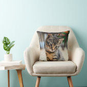 Coussin Chat Love Populaire Design Cadeau (Chaise)