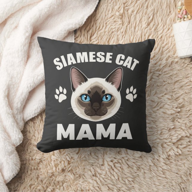 Coussin Chat Mama (Couverture)