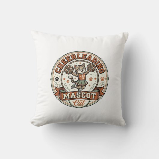 Coussin Chat Mené Mascotte Chat Mené Mascotte Vi (Recto)