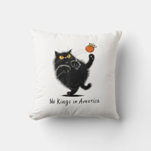Coussin Chat Pas De Rois En Amérique Nous Le Peuple Politi