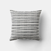 Coussin Chat scandinave mignon avec casquette Hello World (Verso)