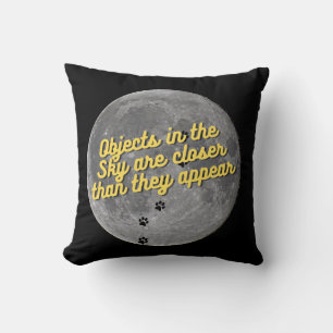 Coussin Chat sur la Lune