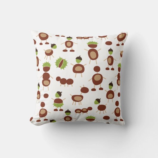 Coussin Châtaigniers (Recto)