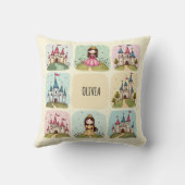 Coussin Château de conte de fées adorable & dessins de pri (Verso)