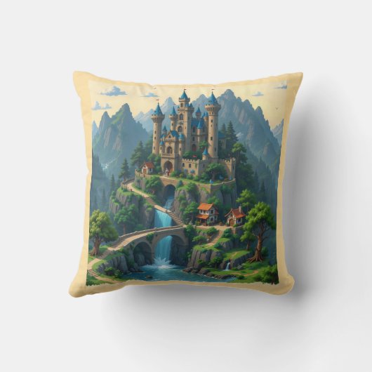 Coussin Château de High (Verso)