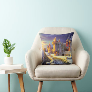 Coussin Château de la Neige