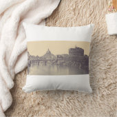 Coussin Château de l'ange et dôme du Vatican (Couverture)