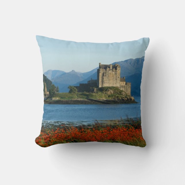 Coussin Château d'Eilean Donan, Highlands, Écosse 3 (Recto)