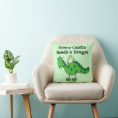 Coussin Château Dragon (Chaise)