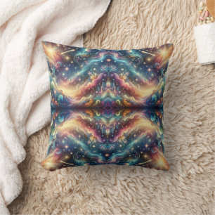 Coussin Château Lointain Céleste Fantastique Mystique Colo