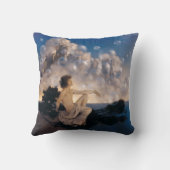 Coussin Châteaux en Espagne de Maxfield Parrish 1904 Fanta (Verso)