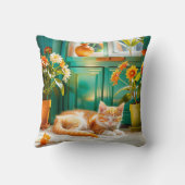 Coussin Chaton dormant (Verso)