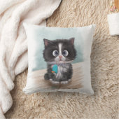 Coussin Chaton en smoking adorable dessin animé (Couverture)