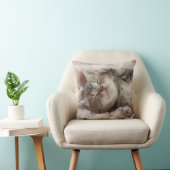 Coussin Chaton somnolent (Chaise)