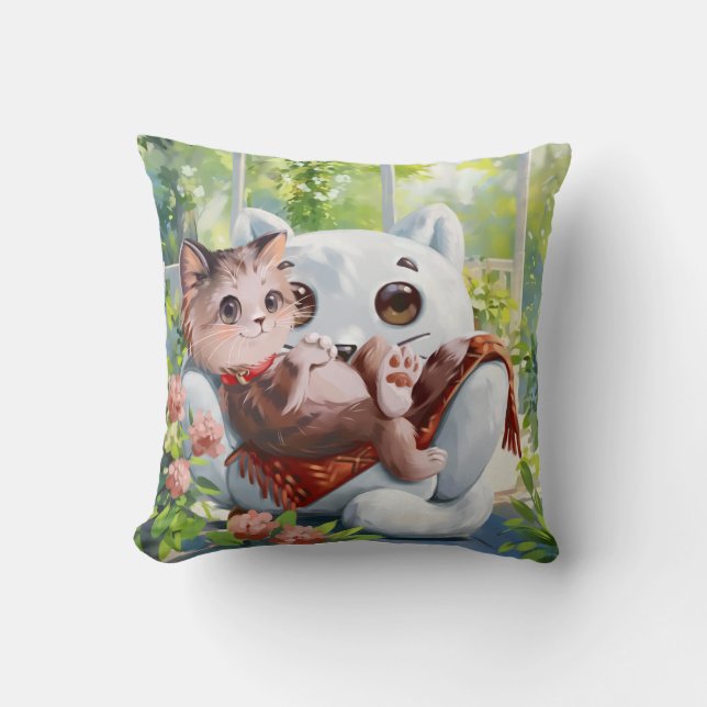 Coussin Chaton sur le canapé (Recto)