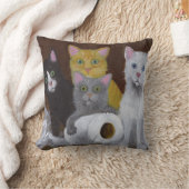 Coussin Chatons Joueurs (Couverture)