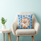 Coussin Chatons Mère et Bébés (Chaise)