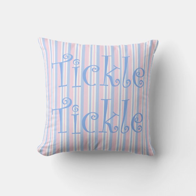 Coussin Chatouillements de nounours (Recto)