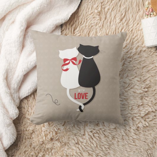 Coussin Chats amoureux (Couverture)