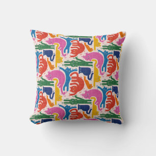 Coussin Chats amusants