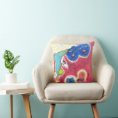 Coussin chats bleus (Chaise)