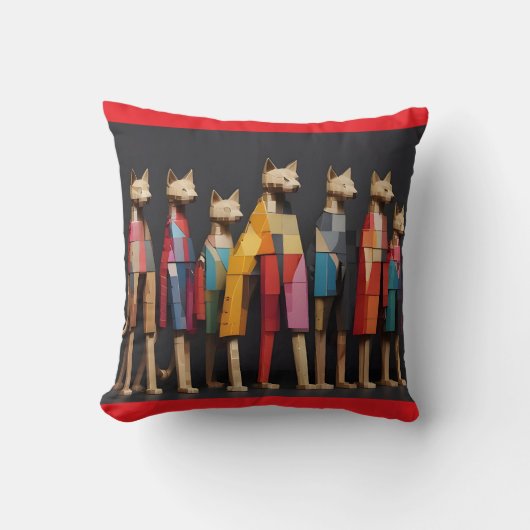 Coussin chats - Chats (Recto)