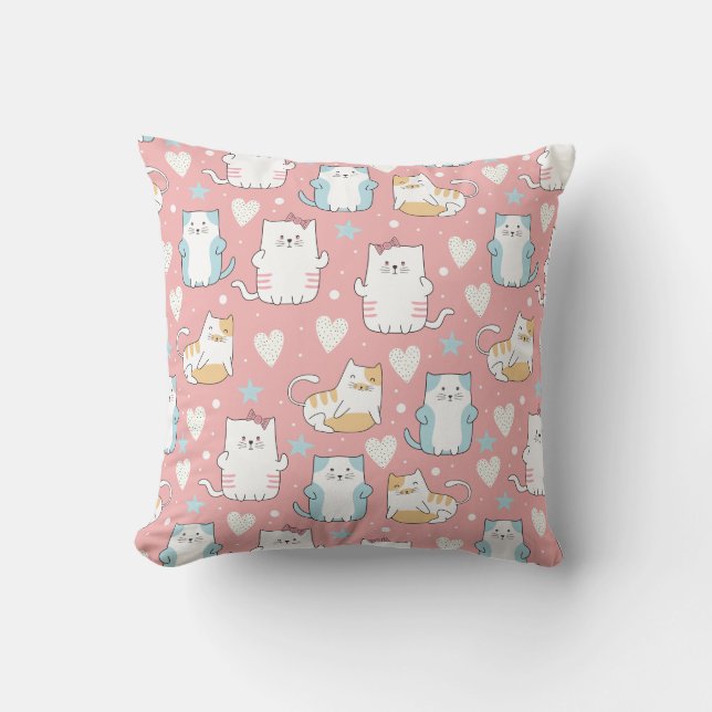 Coussin Chats Derpy (Recto)