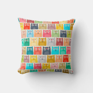 Coussin chats d'été