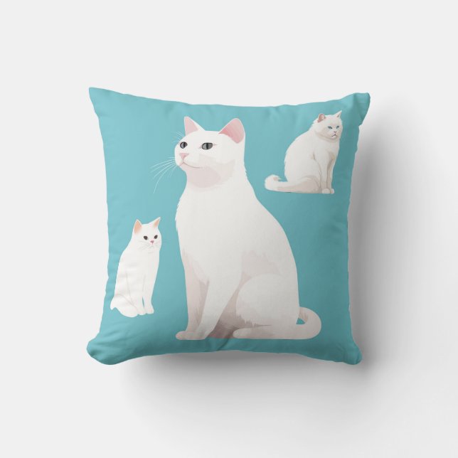 Coussin Chats durs (Recto)
