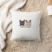 Coussin Chats en famille (Couverture)