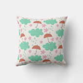 Coussin Chats en pluie (Verso)