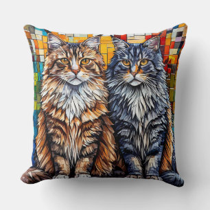 Coussin Chats Maine Coon