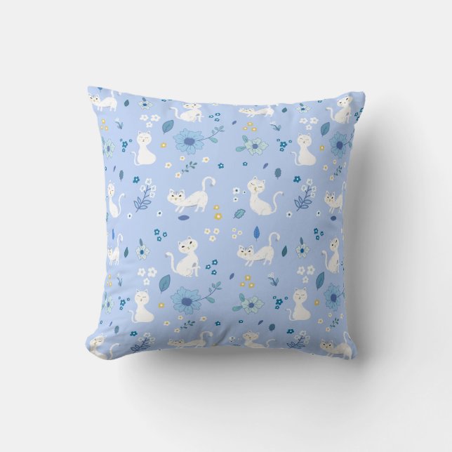Coussin Chats mignons  (Recto)
