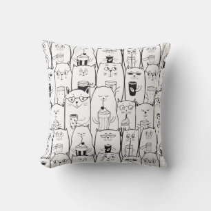 Coussin Chats mignons