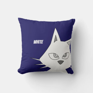 Coussin Chats noirs et blancs