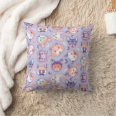 Coussin Chats pastel d'Halloween (Couverture)